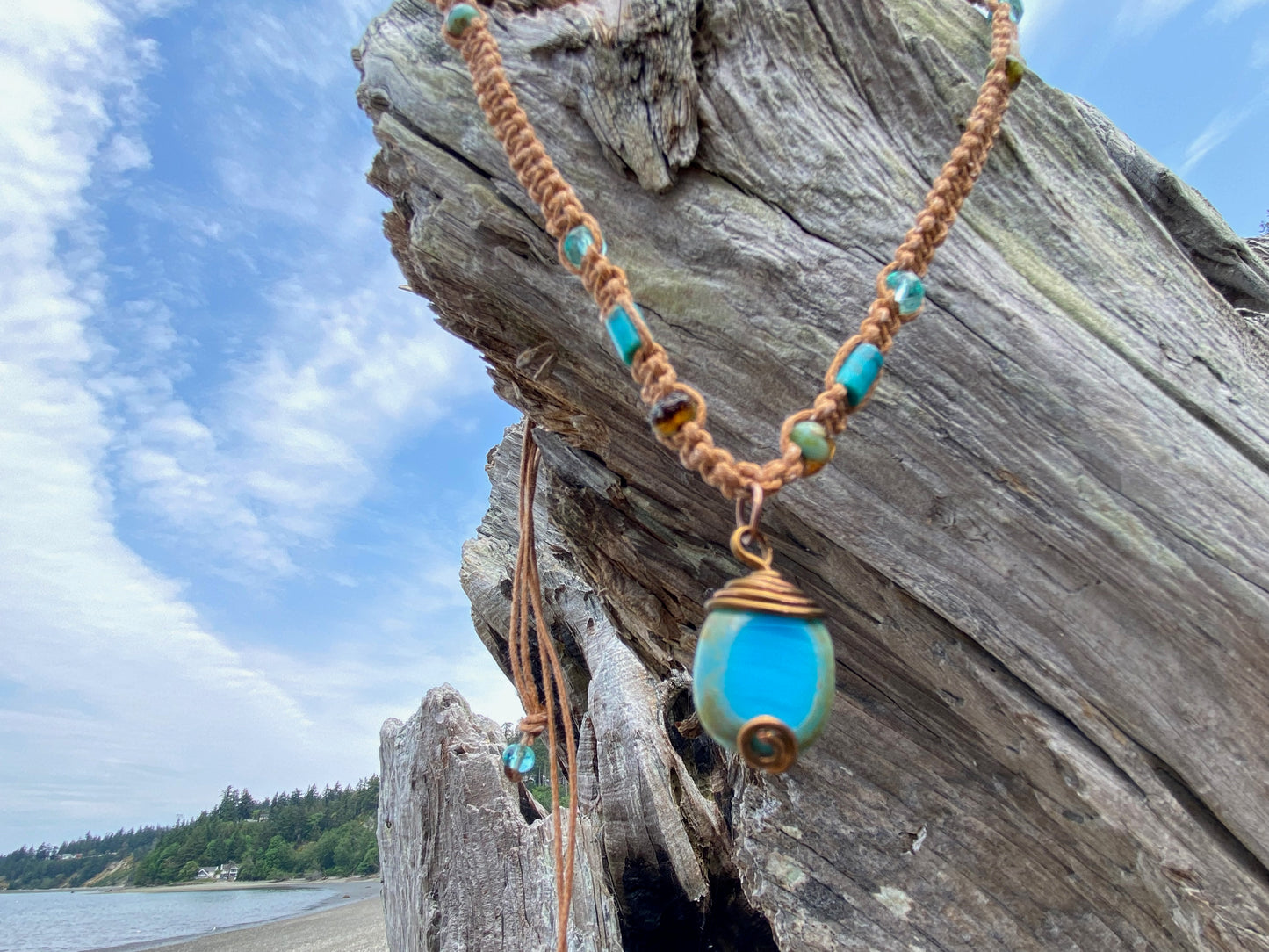 Aqua Turquoise Breeze necklace