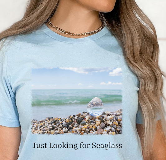 Just Looking for Seaglass T Shirt