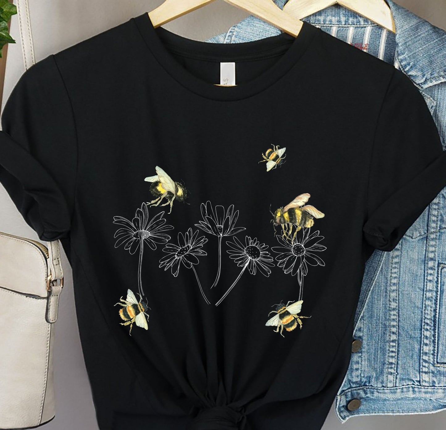 Buzzing Bee Watercolor Shirt