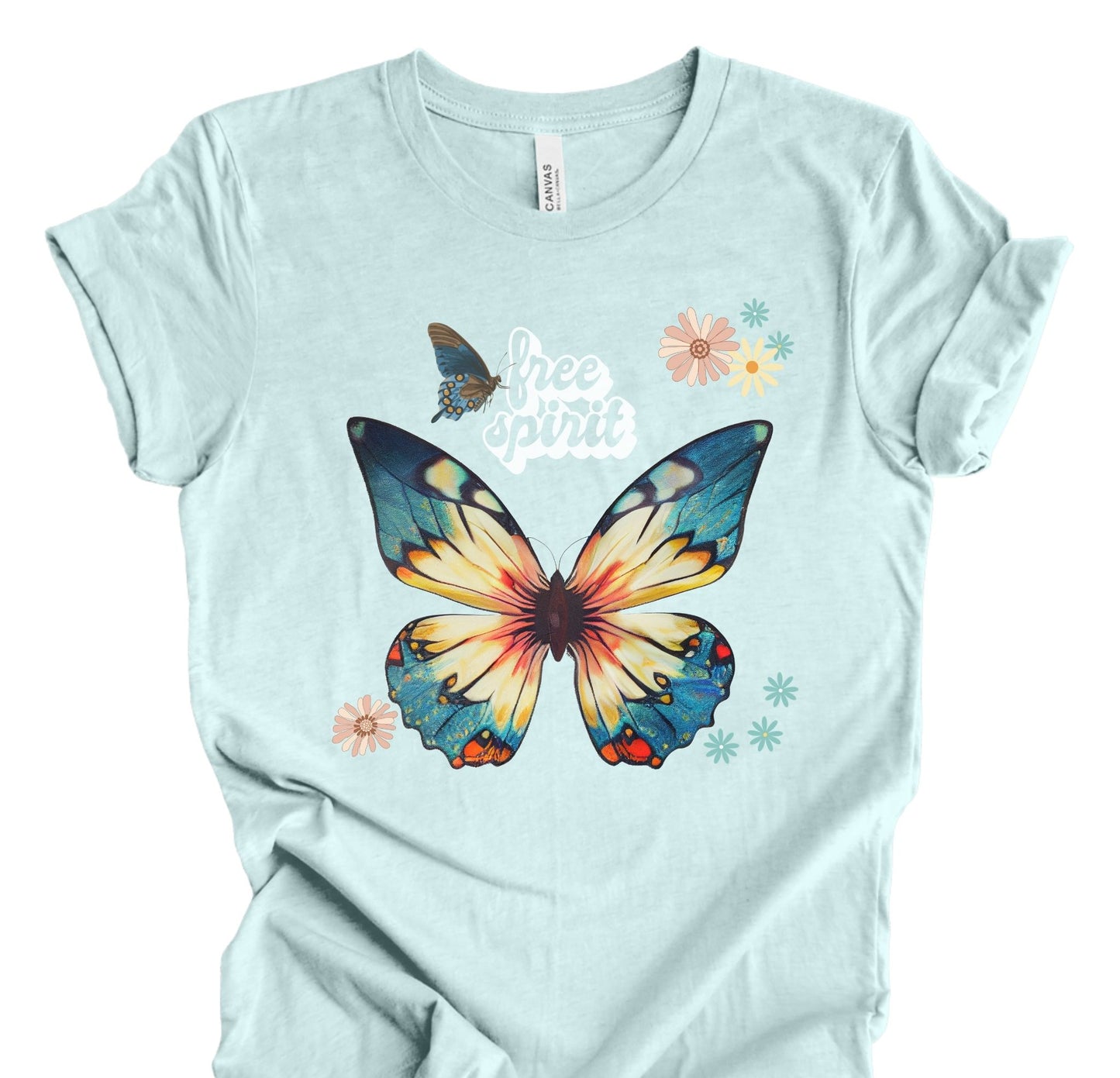 Butterfly Boho Free Spirit T Shirt